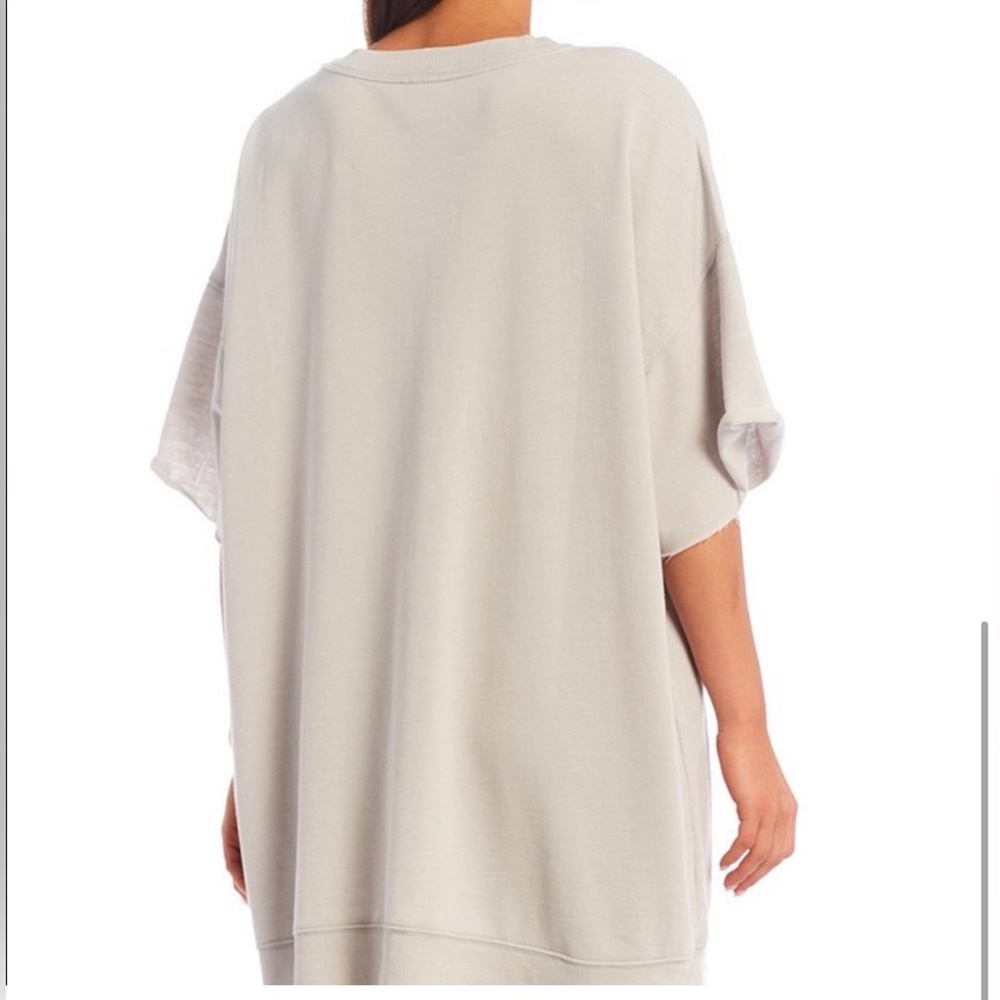 Free People Chill Out Oversized Shirt size L - Picture 3 of 10